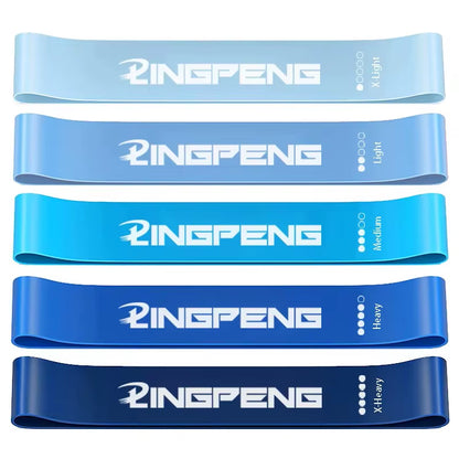 Resistance Bands for Yoga and Fitness - Elastic Loop Stretch Bands for Hip Tension, Leg Squats, and Dance Training