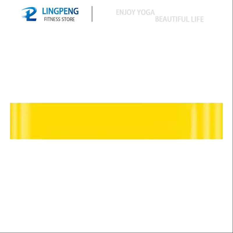 Resistance Bands for Yoga and Fitness - Elastic Loop Stretch Bands for Hip Tension, Leg Squats, and Dance Training