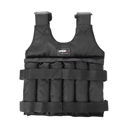 Adjustable Weight Training Vest with Removable Weights for Fitness and Jogging - Available in 3/15/35 Kg Options