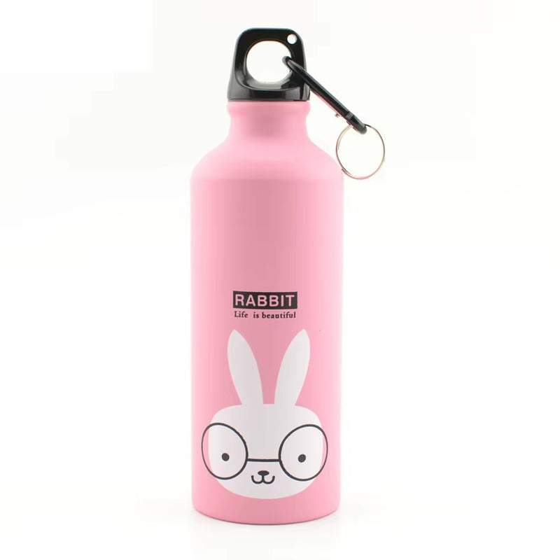 Camping Alloy Water Bottle 500Ml Outdoor Portable Cycling Water Bottle
