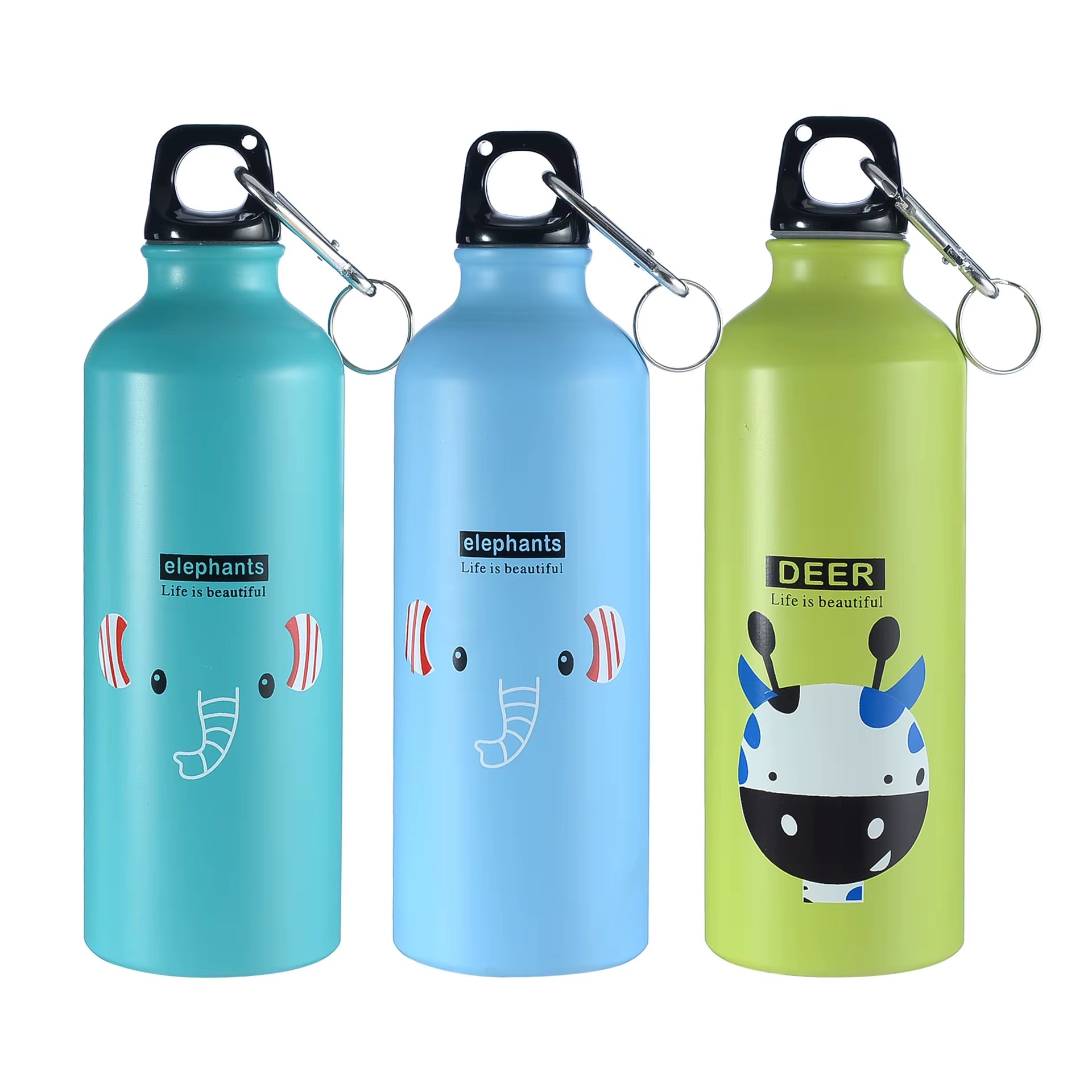 Camping Alloy Water Bottle 500Ml Outdoor Portable Cycling Water Bottle