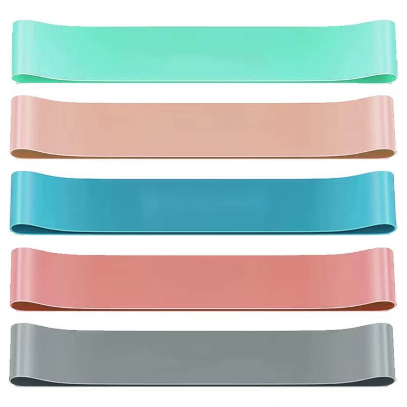 Resistance Bands for Yoga and Fitness - Elastic Loop Stretch Bands for Hip Tension, Leg Squats, and Dance Training