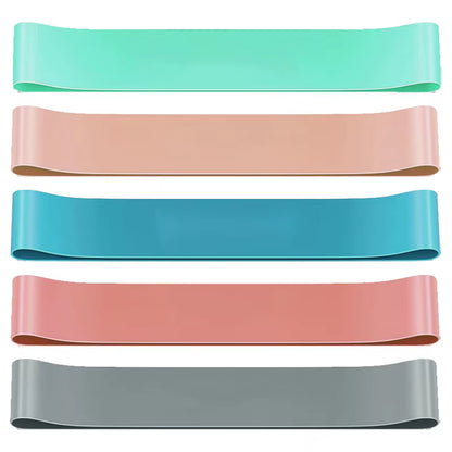 Resistance Bands for Yoga and Fitness - Elastic Loop Stretch Bands for Hip Tension, Leg Squats, and Dance Training