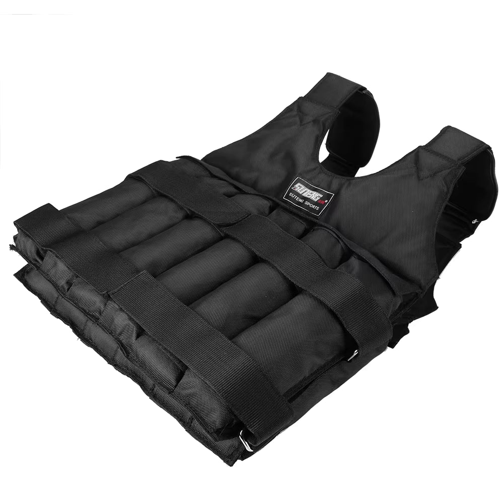 Adjustable Weight Training Vest with Removable Weights for Fitness and Jogging - Available in 3/15/35 Kg Options