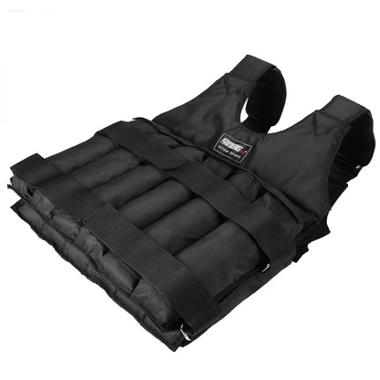 Adjustable Weight Training Vest with Removable Weights for Fitness and Jogging - Available in 3/15/35 Kg Options
