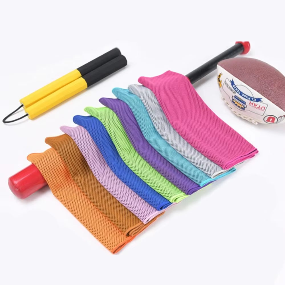 Portable Microfiber Quick-Dry Fitness Towel with Silicone Bag