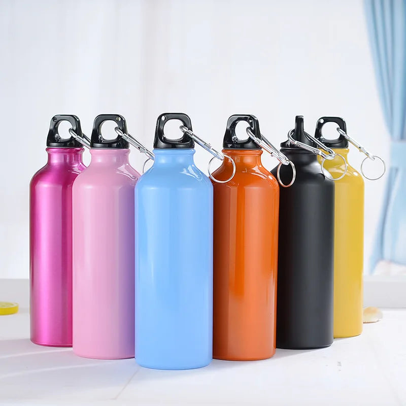 Camping Alloy Water Bottle 500Ml Outdoor Portable Cycling Water Bottle