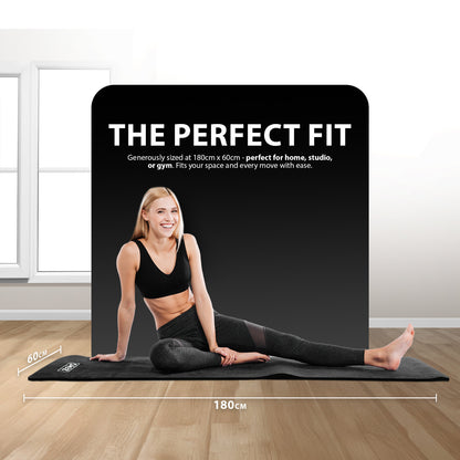 YOGA MAT 10MM THICK EXERCISE MAT GYM WORKOUT FITNESS PILATES HOME NON SLIP NBR