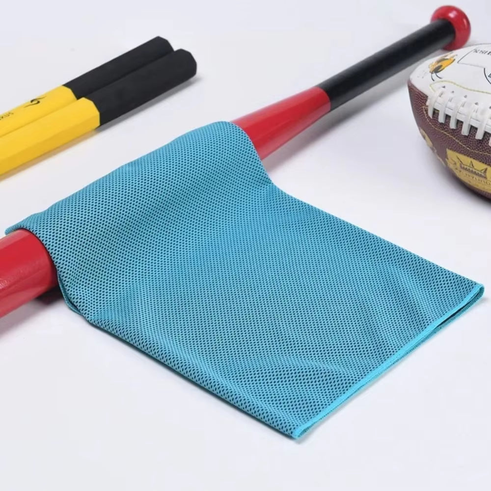Portable Microfiber Quick-Dry Fitness Towel with Silicone Bag