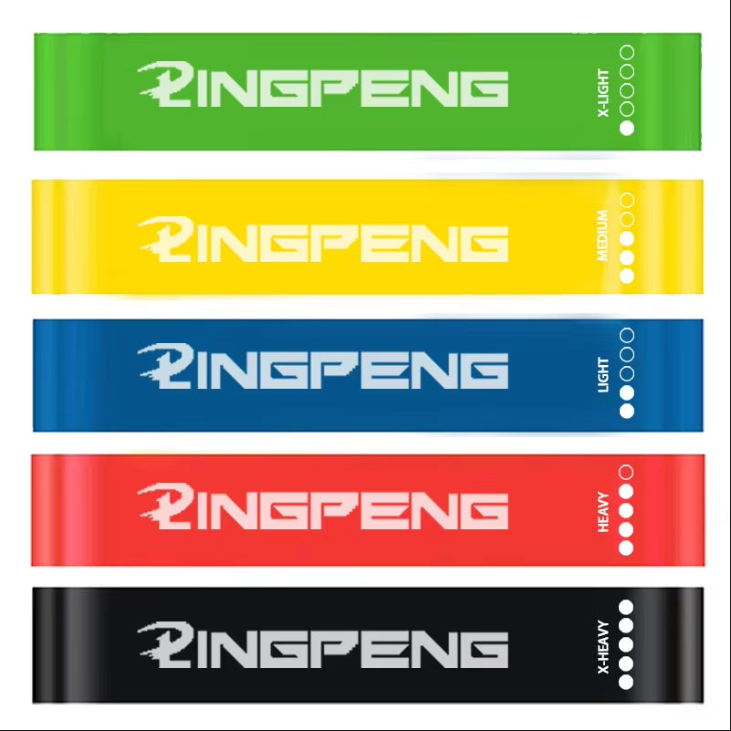 Resistance Bands for Yoga and Fitness - Elastic Loop Stretch Bands for Hip Tension, Leg Squats, and Dance Training