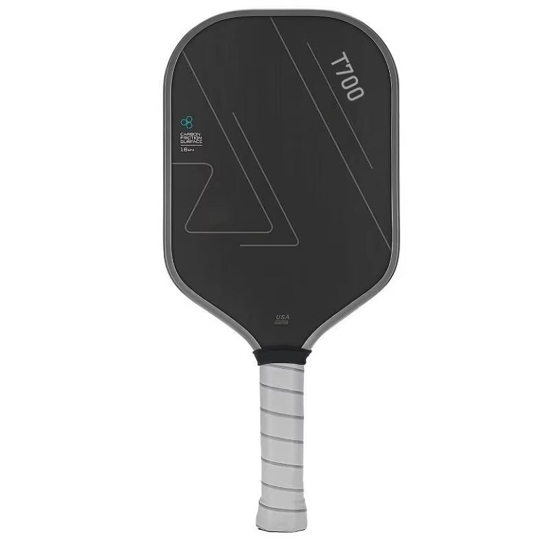 Carbon Fiber Pickleball Paddle with Enhanced Spin and Power Sweet Spot, T700 High Grit Surface